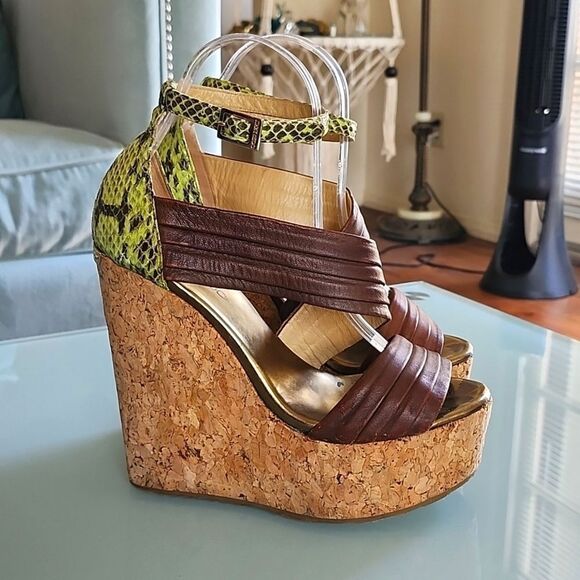 Jimmy Choo Leather Heels - Picture 1 of 12